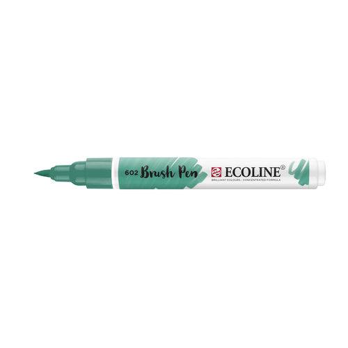 Caneta Marcador Artístico Talens Ecoline Brush Pen Deep Green 11506020