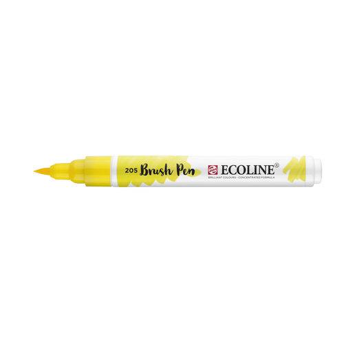 Caneta Marcador Artístico Talens Ecoline Brush Pen Lemon Yellow 11502050