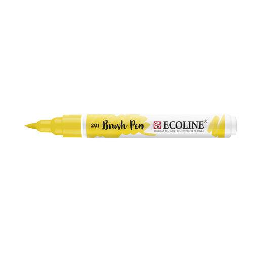 Caneta Marcador Artístico Talens Ecoline Brush Pen Light Yellow 11502010