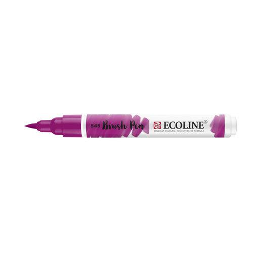 Caneta Marcador Artístico Talens Ecoline Brush Pen Red Violet 11505450