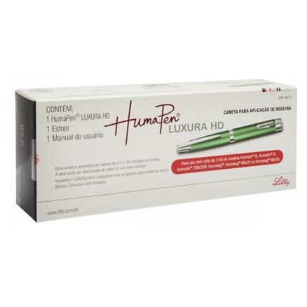 Caneta para Aplicação de Insulina HumaPen Luxuria HD