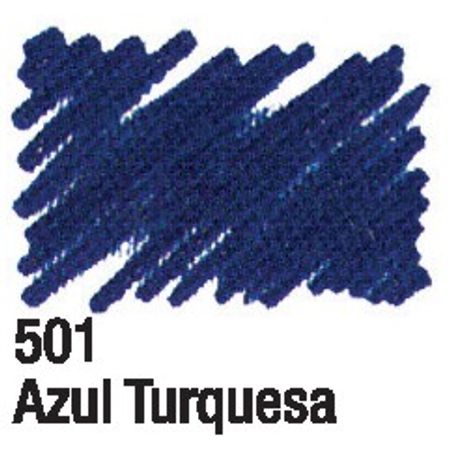 Caneta para Tecido Acrilpen 501 - Azul Turquesa