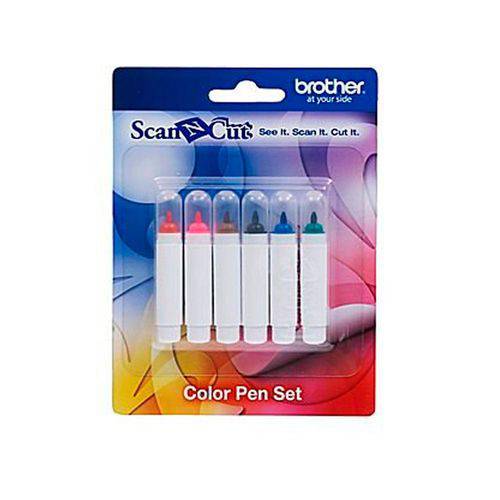 Caneta Permanente Colorida ScanNCut Color Pen Set Brother