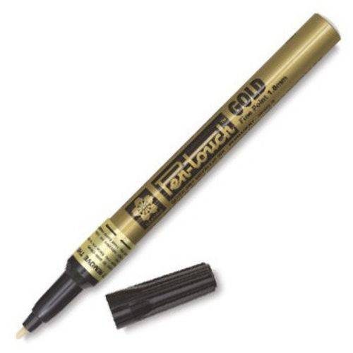 Caneta Permanente Pen-Touch 1.0Mm Sakura - Ouro