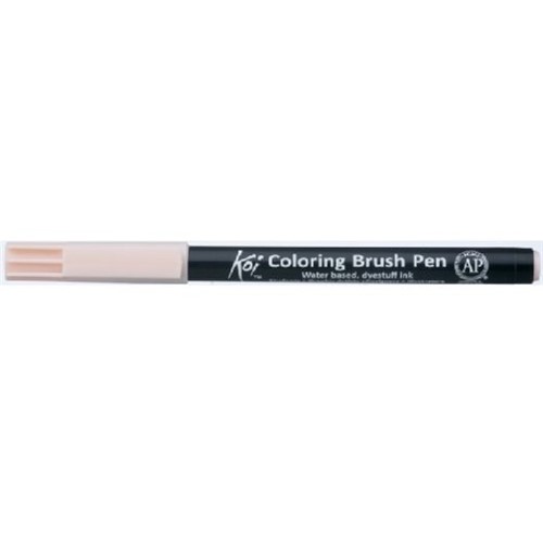 Caneta Pincel Koi Coloring Brush Pen Laranja Claro Xbr7-Pb Miwa