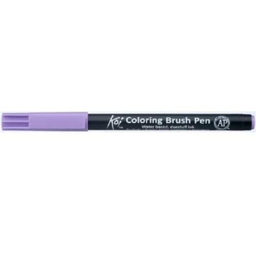 Caneta Pincel Koi Coloring Brush Pen Lavanda Xbr238-Pb Miwa