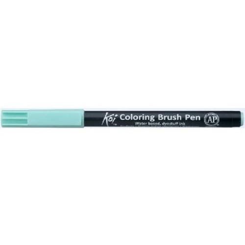 Caneta Pincel Koi Coloring Brush Pen Verde Peacock Xbr426-Pb Miwa