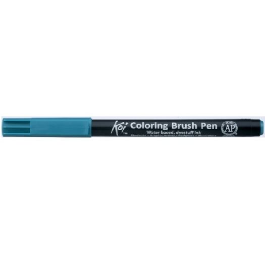 Caneta Pincel Koi Coloring Brush Pen Viridian Xbr31-Pb Miwa
