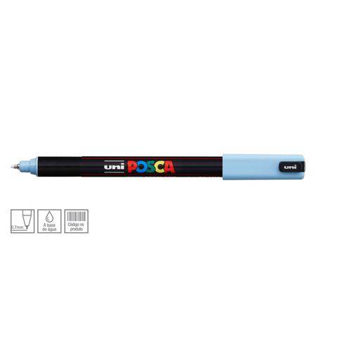 Caneta Posca Pc-1mr Pin Type 0,7mm Azul Pastel Uni-ball