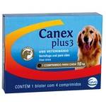 Canex Plus 3 com 4 Comprimidos Ceva