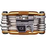 Canivete Crank Brothers Multi 19 de Ferramentas Multiuso para Ciclismo - Dourado