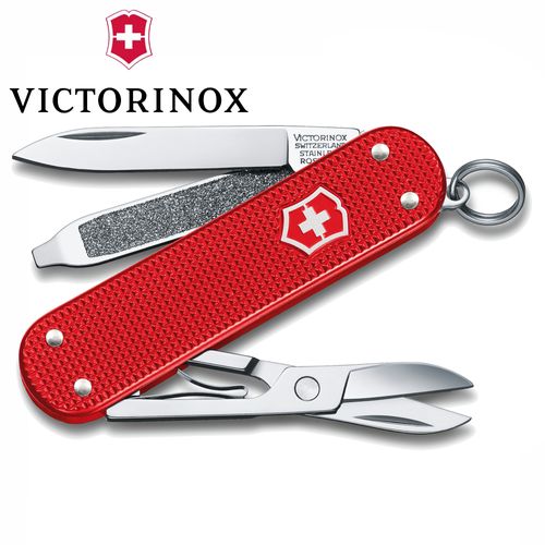 Canivete Inox Multifunção Alox Limited Edition Cereja 5 Funções - Victorinox