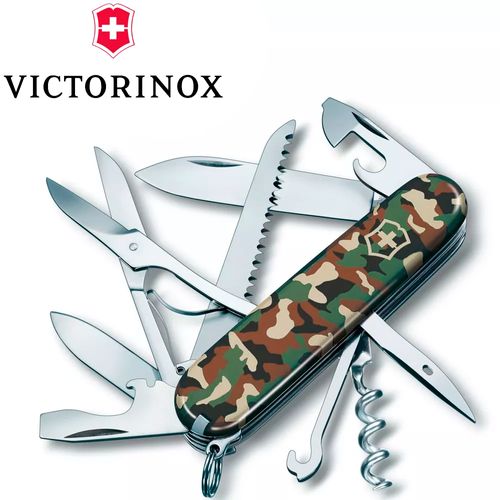 Canivete Inox Multifunção Huntsman Camuflado 15 Funções - Victorinox