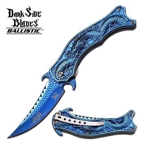 Canivete Ornamental Dragão Azul Master Cutlery