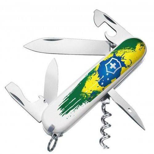 Canivete Suíço Huntsman Victorinox Pintura Brasil 15 Funções Original
