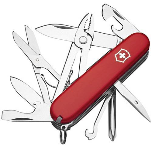 Canivete Tinker Luxo C/ 16 Funções - Vermelho - Victorinox