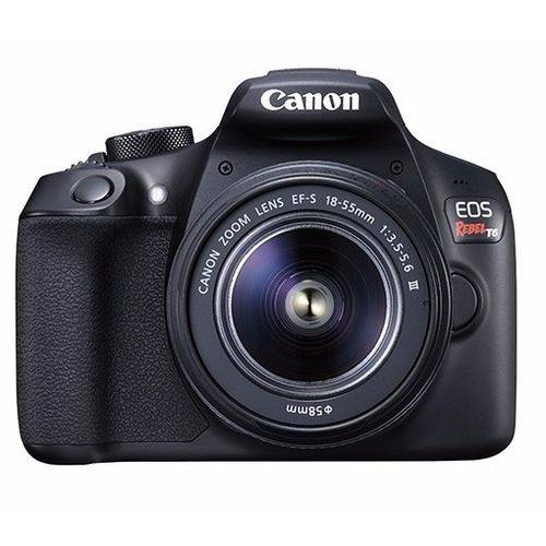 Canon T6i Kit Premium 18-55 + 50mm + Bolsa + Cartão 32GB + Mini Tripé + Kit Limpeza
