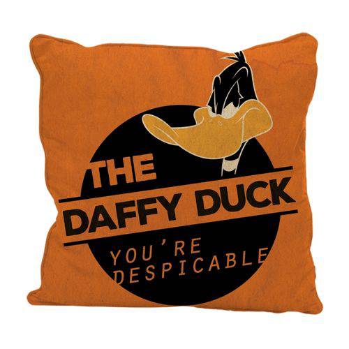 Capa Almofada Poliester Looney Daffy Duck Despicable