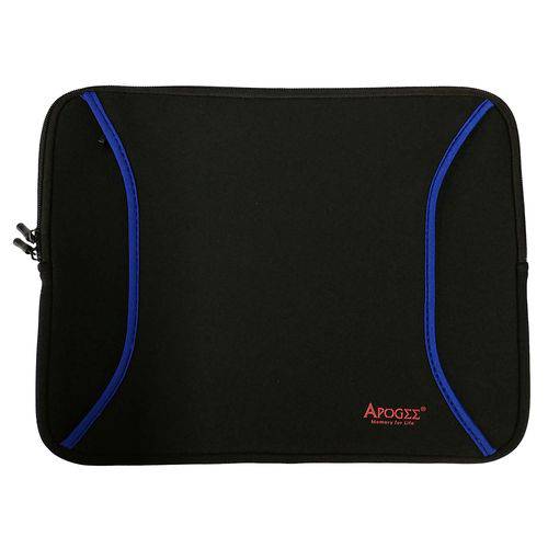 Capa Apogee para Notebook de 13" Preta e Azul - Case-b102-13