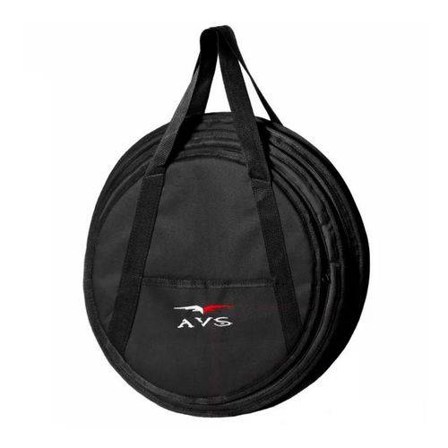 Capa Bag Avs para Pratos de Bateria Até 20" Luxo Bip064sl