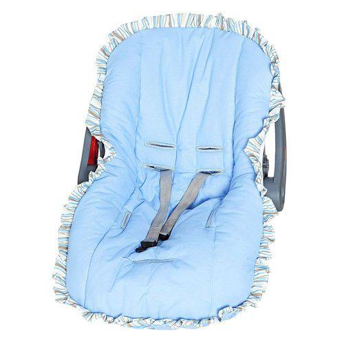 Capa Bebê Conforto Ref: A-102 - Cor-azul