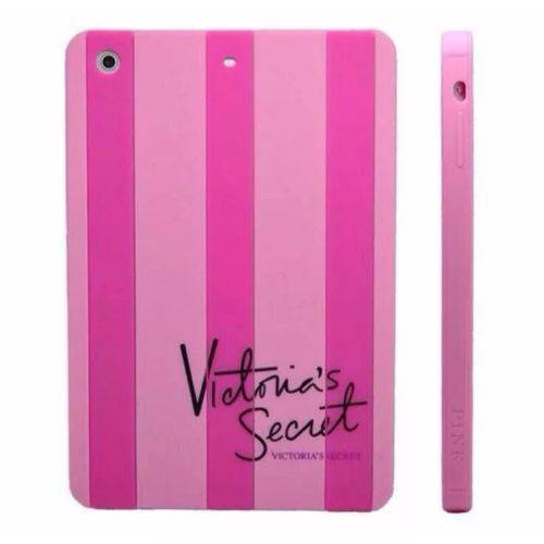Capa Capinha Case Ipad 1, 2 ,3,4 Victoria Secret Pink Rosa