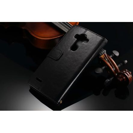 Capa Carteira K-cool em Couro Sintético para LG G4-Preta