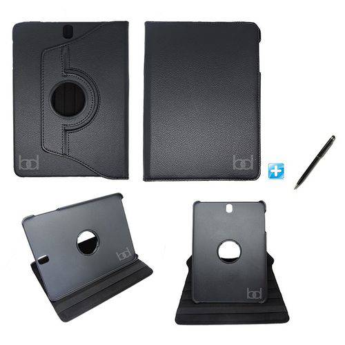 Capa Case Galaxy Tab S3 - T820/t825 Giratória / Caneta Touch (preto)
