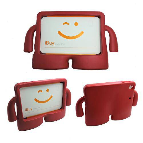 Capa Case Protetor Infantil Anti-Choque/Impacto Ipad Mini 4 (Vermelho)