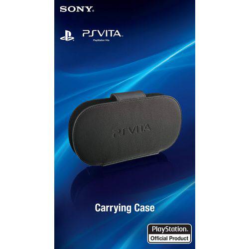 Capa Case Protetora Psvita Couro Original Sony Carrying Case