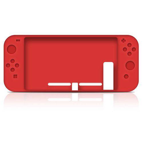 Capa Case Silicone Console Nintendo Switch - Vermelho