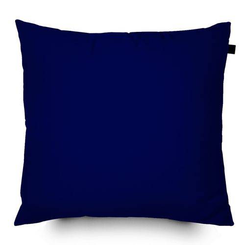 Capa de Almofada Color Lisa 40x40cm - Azul Royal
