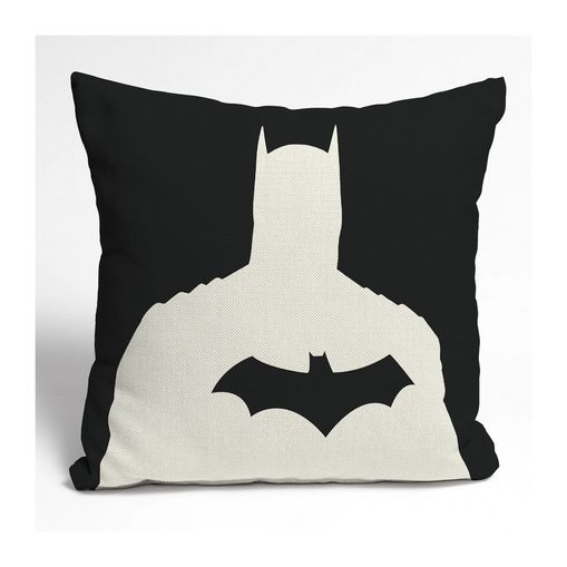 Capa de Almofada Preta 45x45cm Batman Shadow Urban