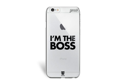 Capa de Celular I'm The Boss IPHONE 5/5S