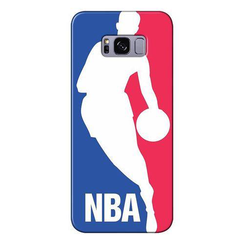 Capa de Celular NBA - Samsung Galaxy S8 Plus - Logo Man - NBAF01