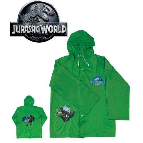 Capa de Chuva de Infantil Jurassic World Dinossauro Tamanho M