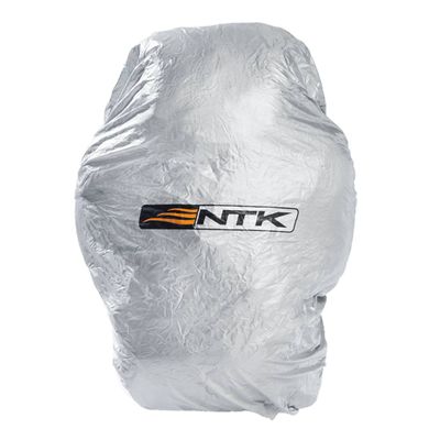 Capa de Chuva NTK para Mochilas de Tamanho M Até 50 Litros Impermeável e Metalizada de Alta Resistência