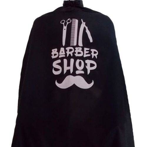 Capa de Corte Cabeleireiro e Barbeiro Barber Shop Tamanho Normal