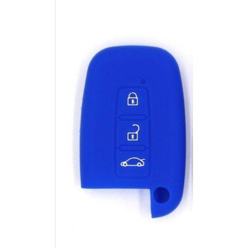 Capa de Silicone para Chave Canivete Kia Azul