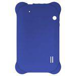 Capa Emborrachada para Tablet 7 Polegadas Azul Case Infantil Multilaser PR938