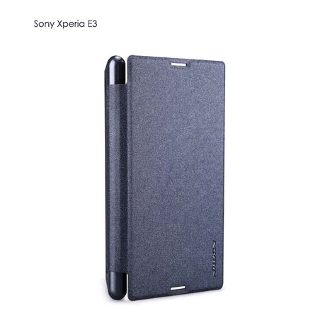 Capa Flip Cover Nillkin Fresh Series para Sony Xperia E3-Preta