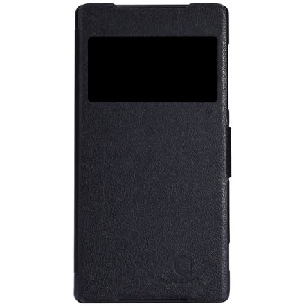 Capa Flip Cover Nillkin Fresh Series para Sony Xperia Z2-Preta