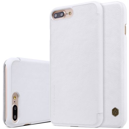 Capa Flip Cover Nillkin Qin para Apple IPhone 7 Plus-Branca