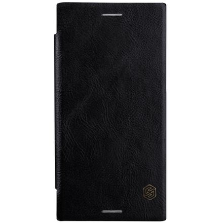 Capa Flip Cover Nillkin Qin para Sony Xperia XZ Premium - G8141 G8142-Preta