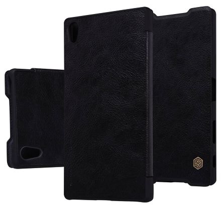 Capa Flip Cover Nillkin Qin para Sony Xperia Z5 Premium-Preta