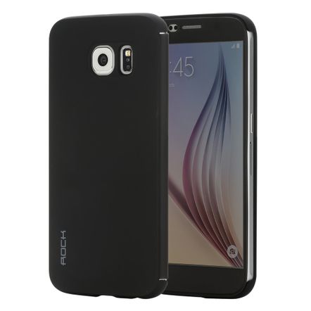 Capa Flip Cover Rock Dr. V Series Smart UI para Samsung Galaxy S6-Preta