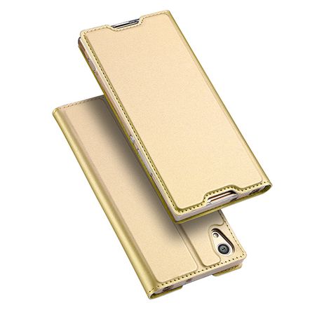 Capa Flip Dux Ducis para Sony Xperia XA1 Ultra - G3226-Dourada