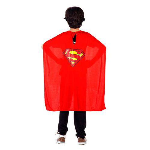 Capa Infantil Sulamericana Standard Super Homem Vermelha