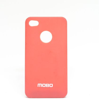 Capa IPhone 4 Acrílico Vermelha Mobo