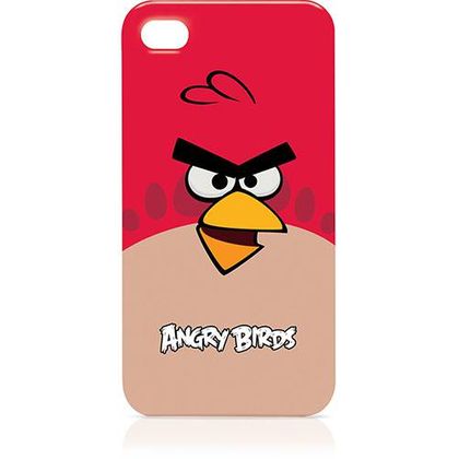 Capa IPhone 4 Angry Birds Vermelha